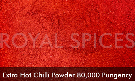 Extra Hot Chilli Powder 80000 Pungency