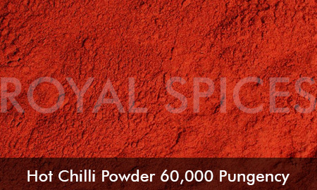 Hot Chilli Powder 60000 Pungency