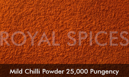 Mild Chilli Powder 25000 Pungency
