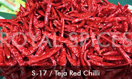 S-17 Teja Dried Red Chilli